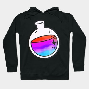 Colourful Round Bottom Flask Chemistry laboratory Hoodie